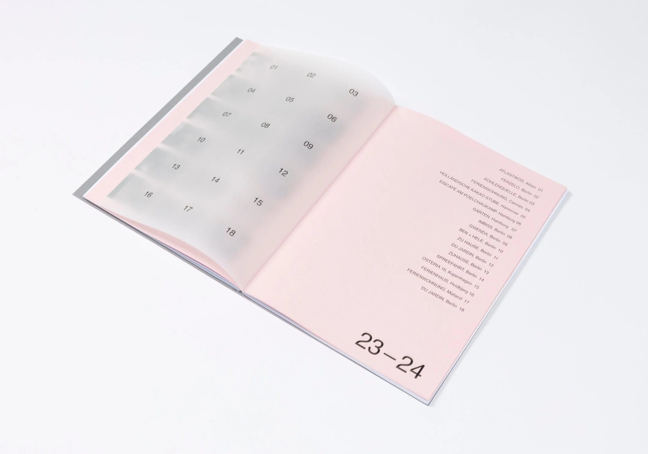 ZWEITER GANG — Doppelseite