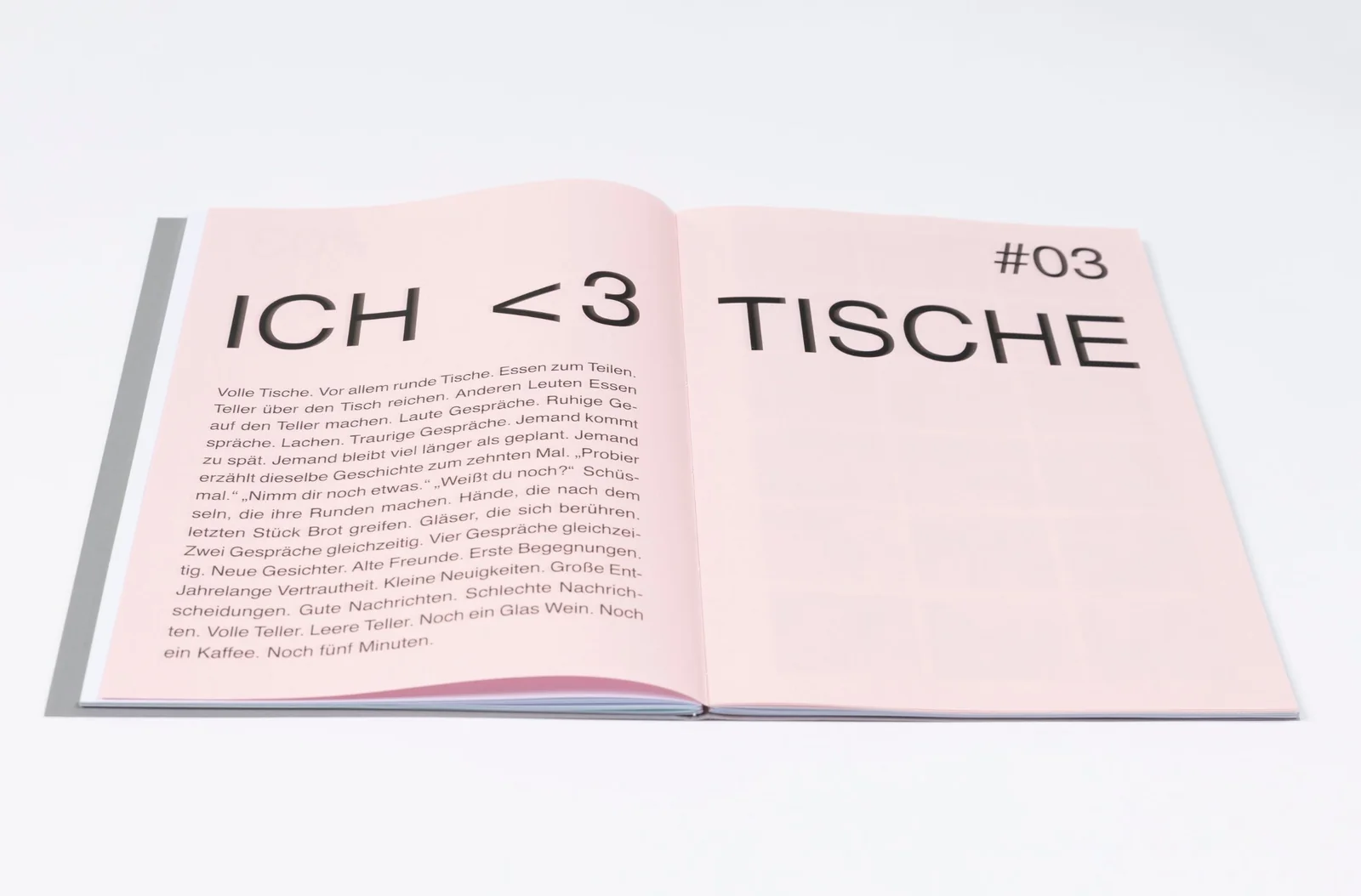 ZWEITER GANG — Doppelseite